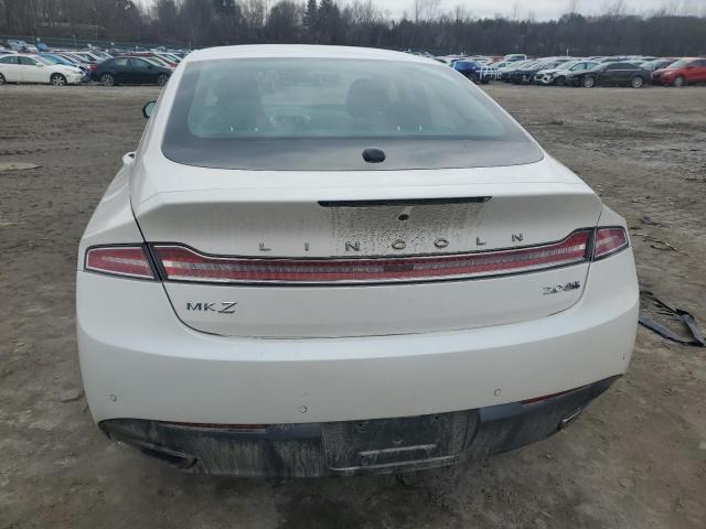 3LN6L2J90GR618452 - 2016 LINCOLN MKZ WHITE photo 6