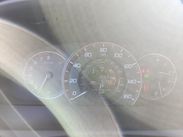 1HGCR2F56EA111012 - 2014 HONDA ACCORD SPORT GRAY photo 9