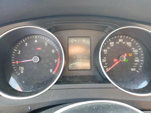 3VW2K7AJ0FM401313 - 2015 VOLKSWAGEN JETTA BASE GRAY photo 9