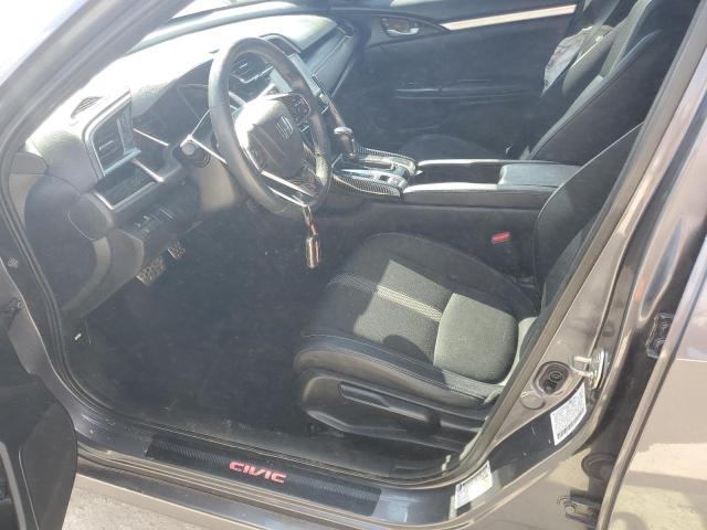 2HGFC2F83KH511227 - 2019 HONDA CIVIC SPORT GRAY photo 7