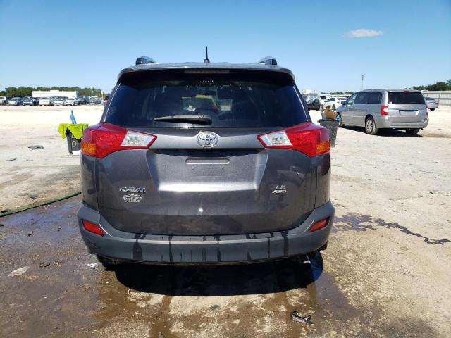 2T3BFREV9DW009832 - 2013 TOYOTA RAV4 LE GRAY photo 6