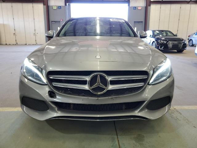 55SWF4KB1FU018238 - 2015 MERCEDES-BENZ C 300 4MATIC SILVER photo 5