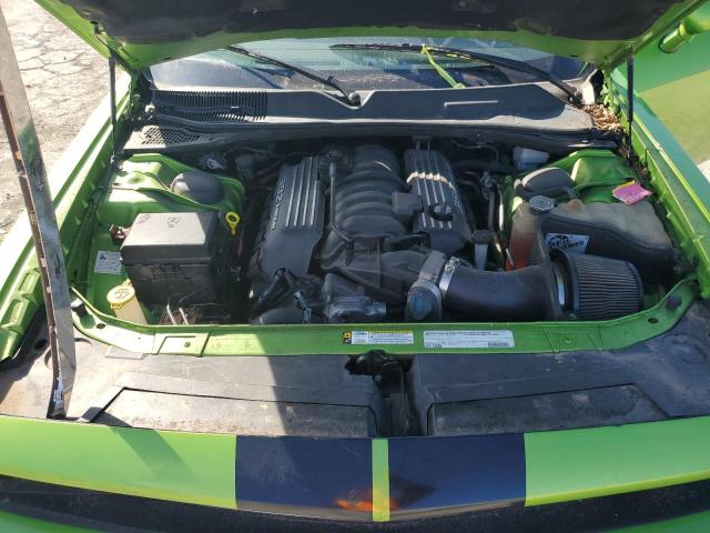 2B3CJ7DJ8BH596268 - 2011 DODGE CHALLENGER SRT-8 მწვანე ფოტო 11