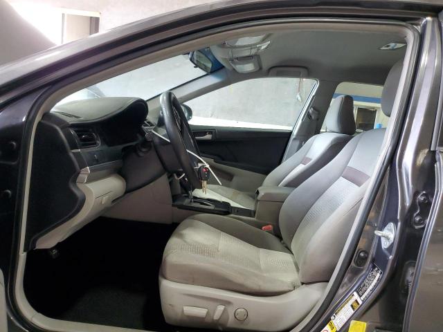 4T4BF1FKXCR184514 - 2012 TOYOTA CAMRY BASE GRAY photo 7