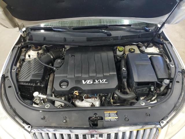 1G4GC5ED1BF200850 - 2011 BUICK LACROSSE CXL WHITE photo 11