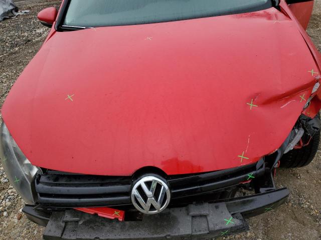 WVWDB7AJ9EW007822 - 2014 VOLKSWAGEN GOLF Կարմիր լուսանկար 11