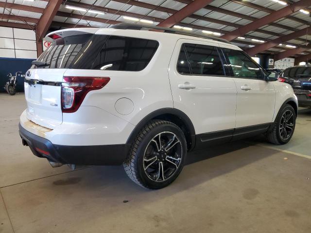 1FM5K8GT5FGA51889 - 2015 FORD EXPLORER SPORT WHITE photo 3
