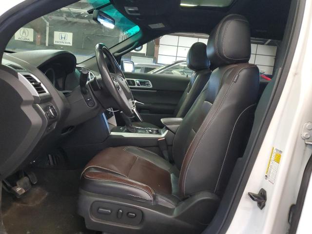 1FM5K8GT5FGA51889 - 2015 FORD EXPLORER SPORT WHITE photo 7