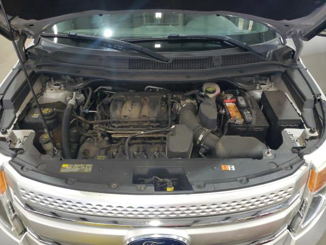 1FMHK8D89CGA77601 - 2012 FORD EXPLORER XLT ვერცხლისფერი ფოტო 12