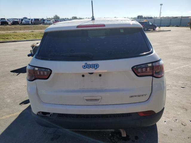 3C4NJCAB0JT148075 - 2018 JEEP COMPASS SPORT Blanco foto 6