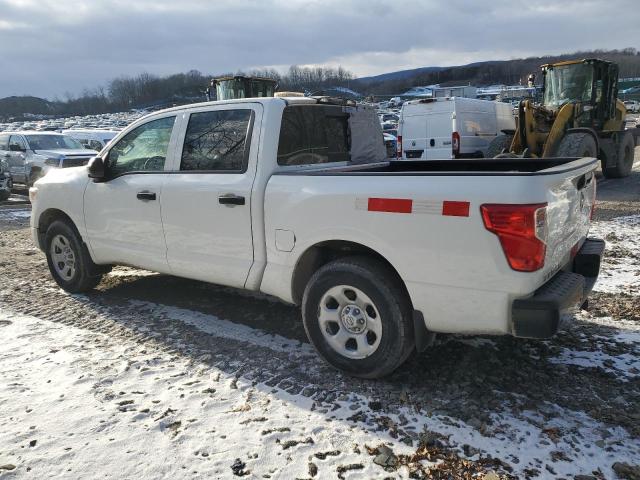 1N6AA1EC1NN106975 - 2022 NISSAN TITAN S WHITE photo 2