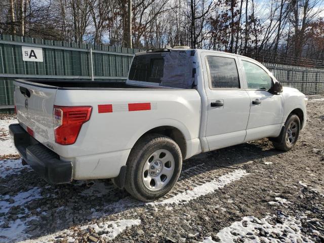 1N6AA1EC1NN106975 - 2022 NISSAN TITAN S WHITE photo 3