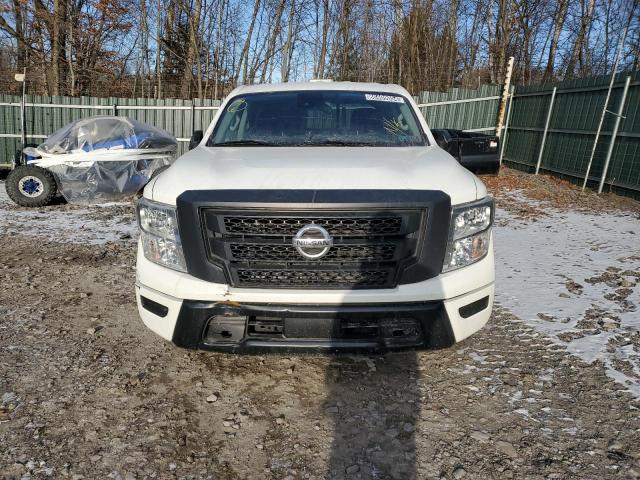 1N6AA1EC1NN106975 - 2022 NISSAN TITAN S WHITE photo 5