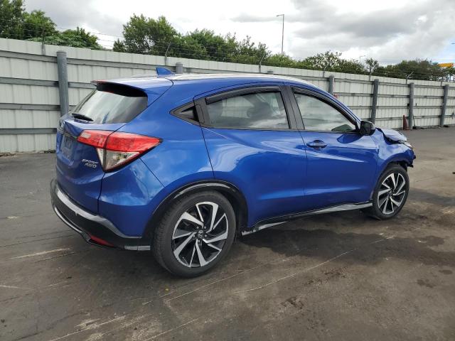 3CZRU6H1XKG726663 - 2019 HONDA HR-V SPORT BLUE photo 3