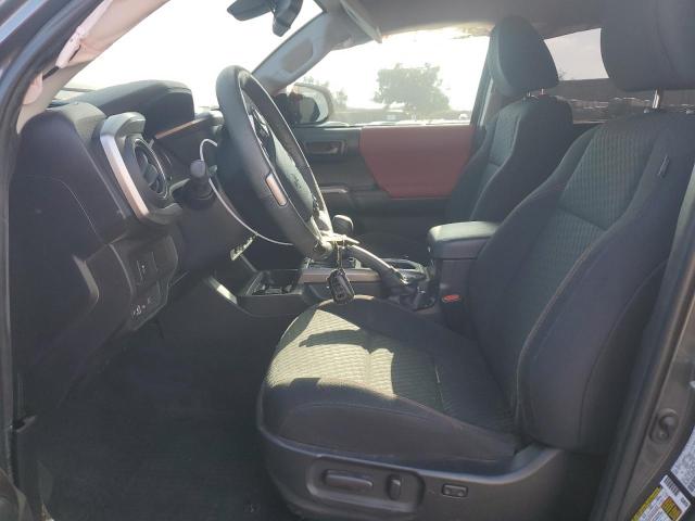 3TMAZ5CN1NM186280 - 2022 TOYOTA TACOMA DOUBLE CAB CHARCOAL photo 7