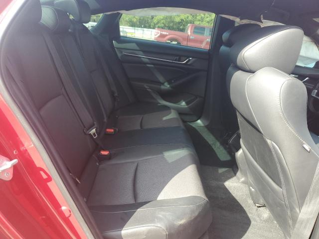 1HGCV1F39MA074606 - 2021 HONDA ACCORD SPORT წითელი ფოტო 10