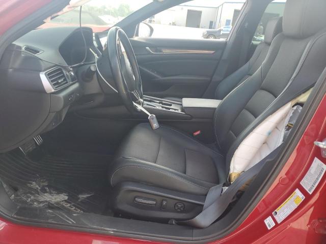 1HGCV1F39MA074606 - 2021 HONDA ACCORD SPORT წითელი ფოტო 7