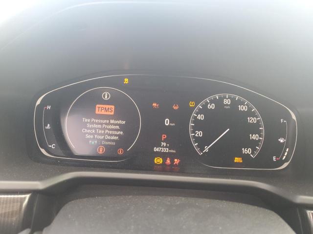 1HGCV1F39MA074606 - 2021 HONDA ACCORD SPORT წითელი ფოტო 9