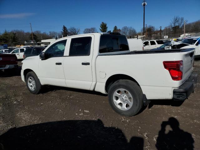 1N6AA1EC9NN107095 - 2022 NISSAN TITAN S WHITE photo 2
