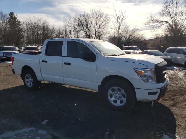 1N6AA1EC9NN107095 - 2022 NISSAN TITAN S WHITE photo 4