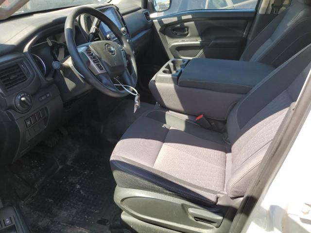 1N6AA1EC9NN107095 - 2022 NISSAN TITAN S WHITE photo 7