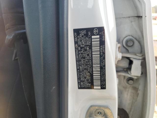 JTKKU10469J048060 - 2009 TOYOTA SCION XD 白色 照片 13