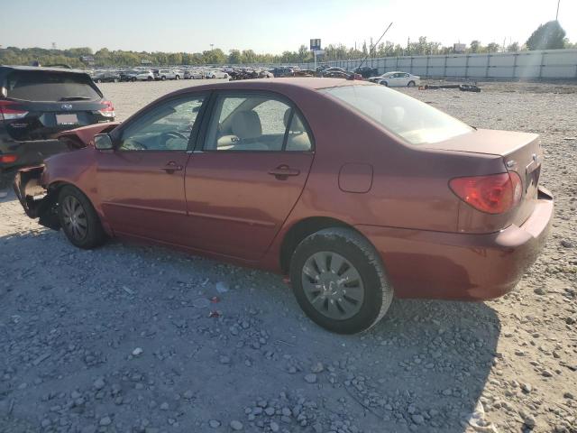JTDBR32E032007077 - 2003 TOYOTA COROLLA CE BURGUNDY photo 2