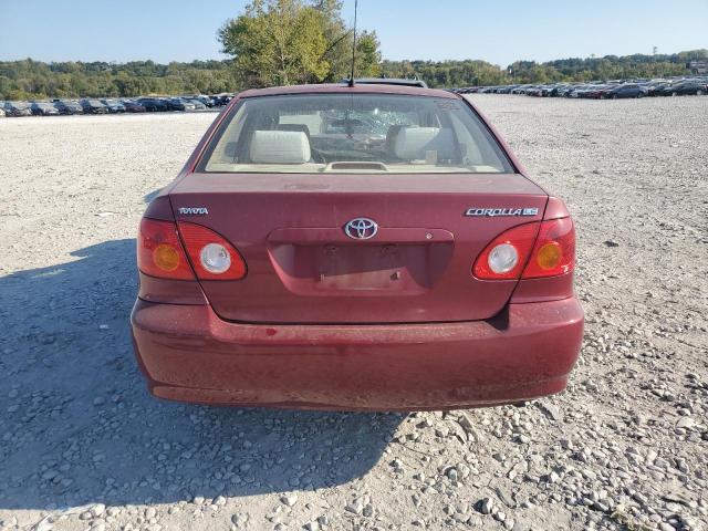 JTDBR32E032007077 - 2003 TOYOTA COROLLA CE BURGUNDY photo 6