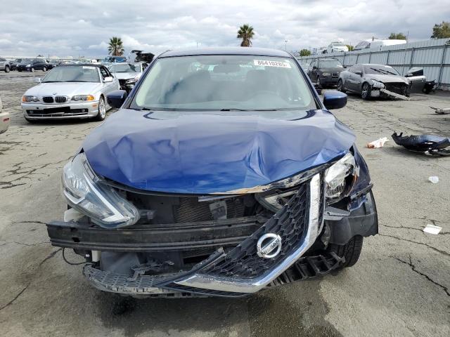 3N1AB7AP5JY332139 - 2018 NISSAN SENTRA S BLUE photo 5