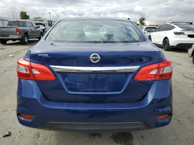 3N1AB7AP5JY332139 - 2018 NISSAN SENTRA S BLUE photo 6