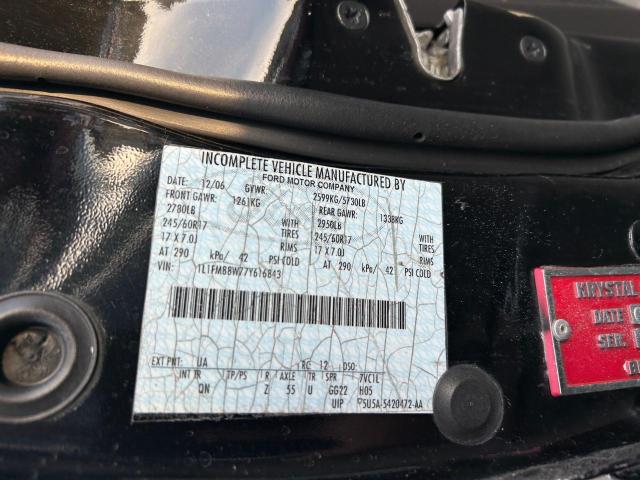 1L1FM88W77Y616843 - 2007 LINCOLN TOWN CAR EXECUTIVE 黑色 照片 10