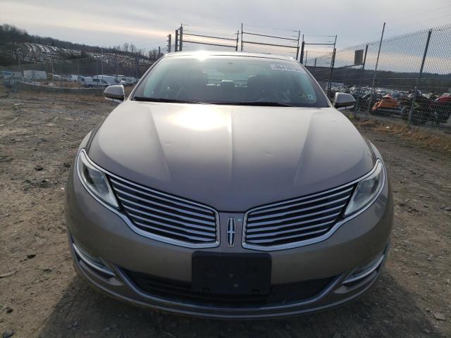3LN6L2G91GR608777 - 2016 LINCOLN MKZ GRAY photo 5