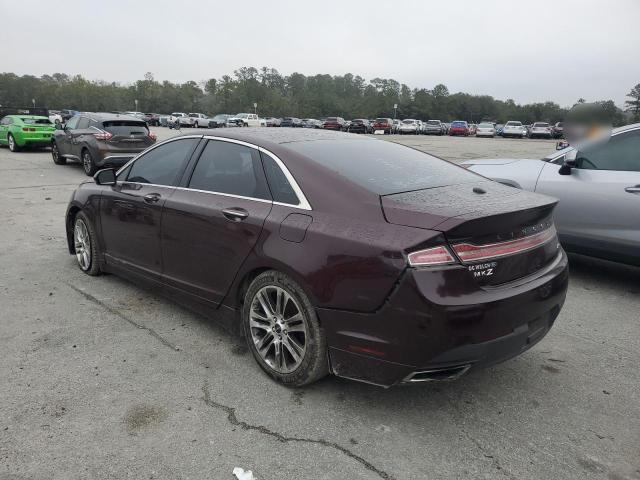 3LN6L2G90DR819822 - 2013 LINCOLN MKZ MAROON photo 2