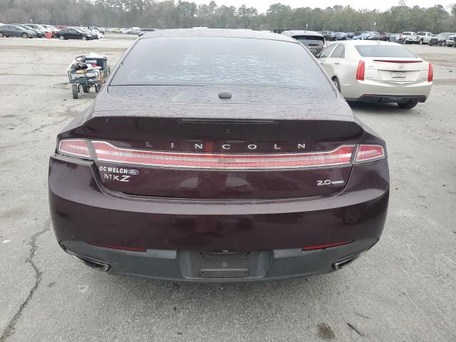 3LN6L2G90DR819822 - 2013 LINCOLN MKZ MAROON photo 6