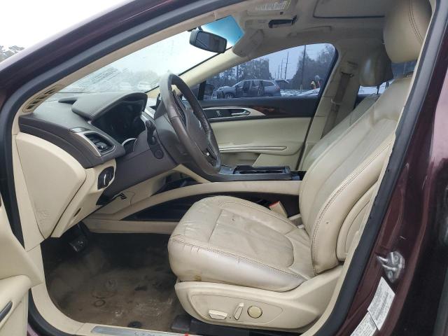 3LN6L2G90DR819822 - 2013 LINCOLN MKZ MAROON photo 7