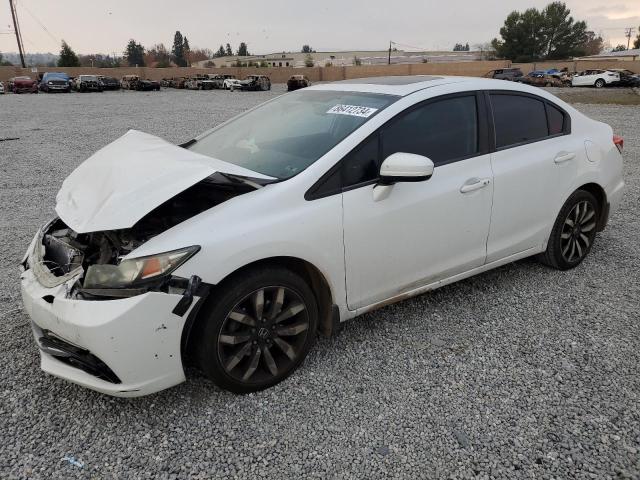 19XFB2F95EE245638 - 2014 HONDA CIVIC EXL 白色 照片 1