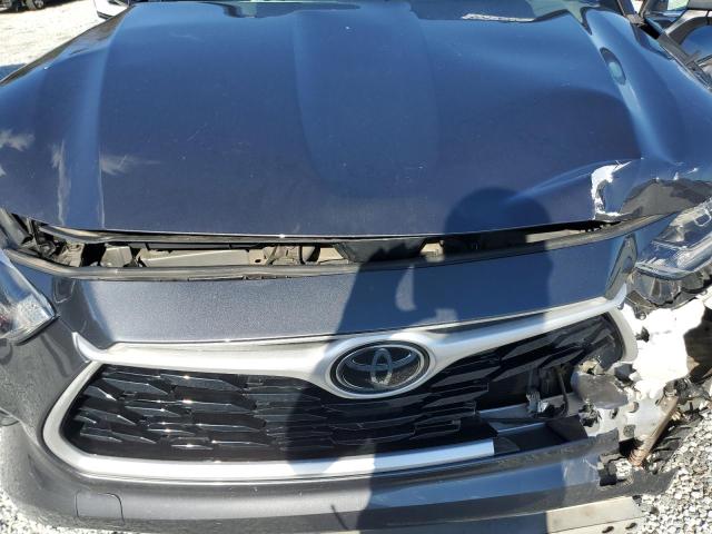 5TDHZRBH1LS049760 - 2020 TOYOTA HIGHLANDER XLE 灰色 照片 12