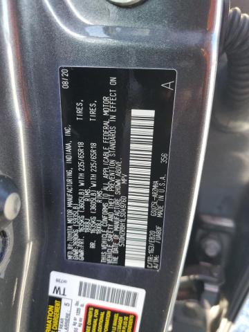 5TDHZRBH1LS049760 - 2020 TOYOTA HIGHLANDER XLE 灰色 照片 13