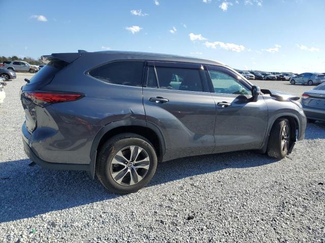 5TDHZRBH1LS049760 - 2020 TOYOTA HIGHLANDER XLE 灰色 照片 3