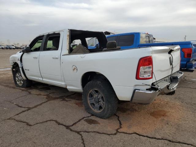 3C6UR5DL9NG436610 - 2022 RAM 2500 BIG HORN/LONE STAR WHITE photo 2