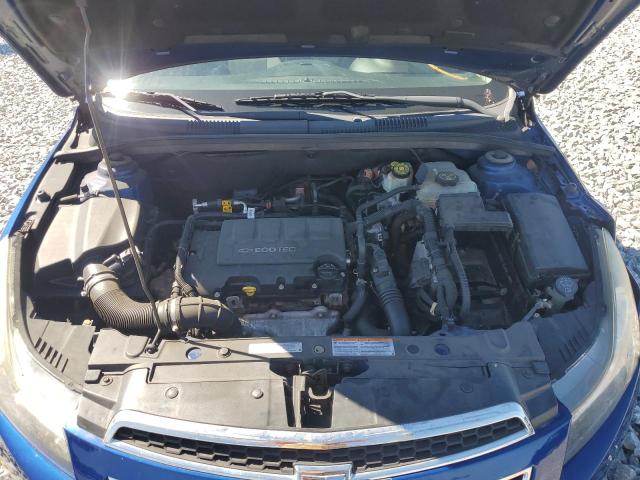 1G1PF5SC3C7305286 - 2012 CHEVROLET CRUZE LT 蓝色 照片 11