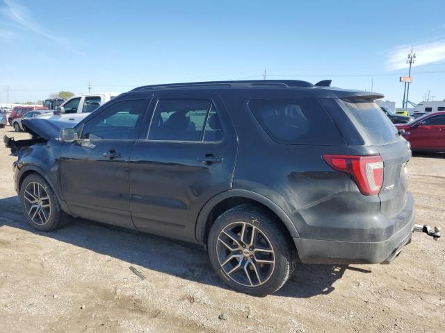 1FM5K8GTXHGC66378 - 2017 FORD EXPLORER SPORT BLACK photo 2