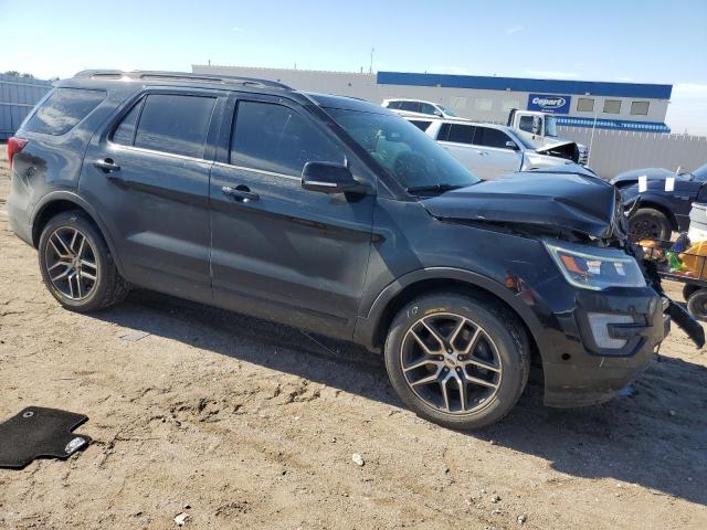 1FM5K8GTXHGC66378 - 2017 FORD EXPLORER SPORT BLACK photo 4