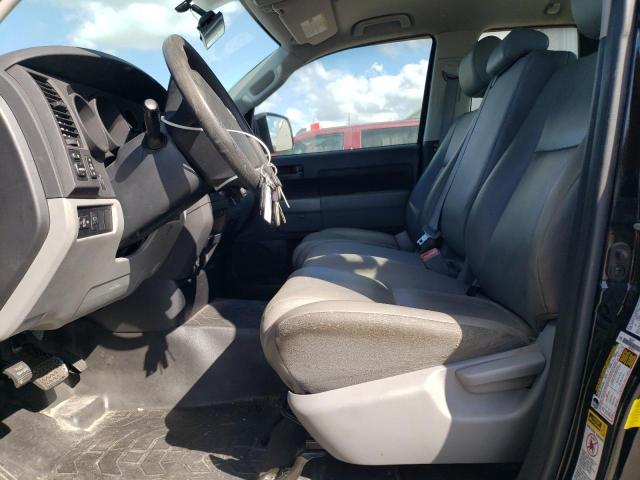 5TFRU5F17CX026275 - 2012 TOYOTA TUNDRA DOUBLE CAB SR5 BLACK photo 7