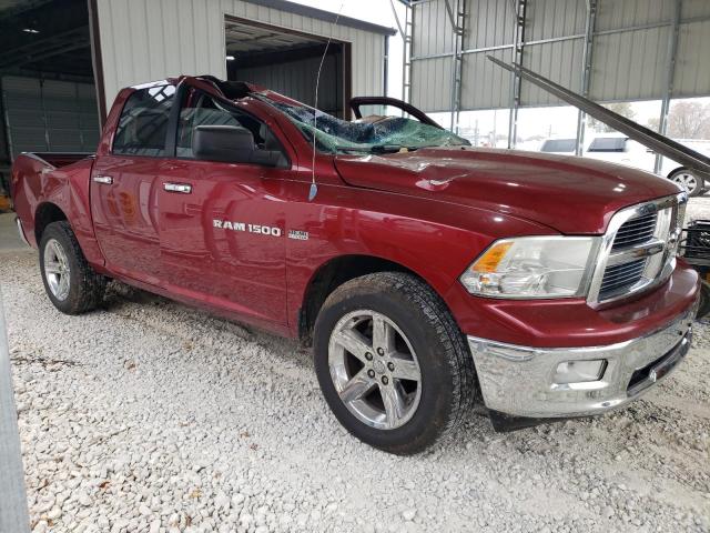 1C6RD7LT1CS342289 - 2012 DODGE RAM 1500 SLT Bordo foto 4