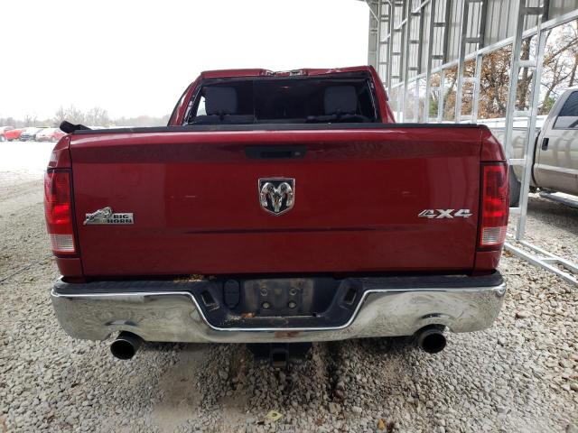 1C6RD7LT1CS342289 - 2012 DODGE RAM 1500 SLT Bordo foto 6