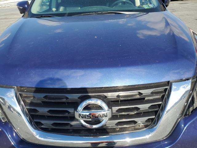 5N1DR2MM5HC611776 - 2017 NISSAN PATHFINDER S BLUE photo 12