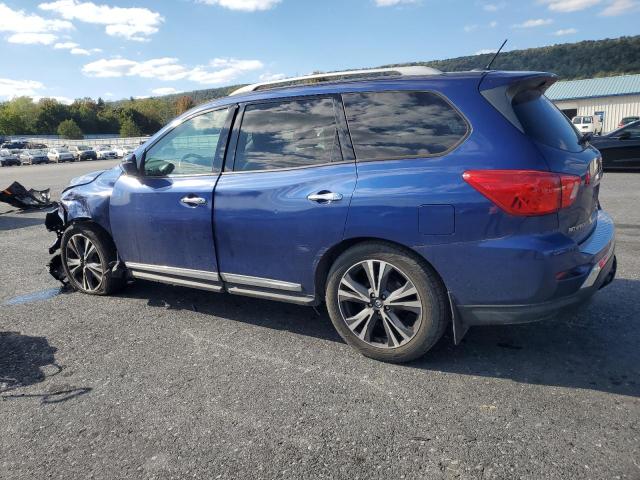 5N1DR2MM5HC611776 - 2017 NISSAN PATHFINDER S BLUE photo 2