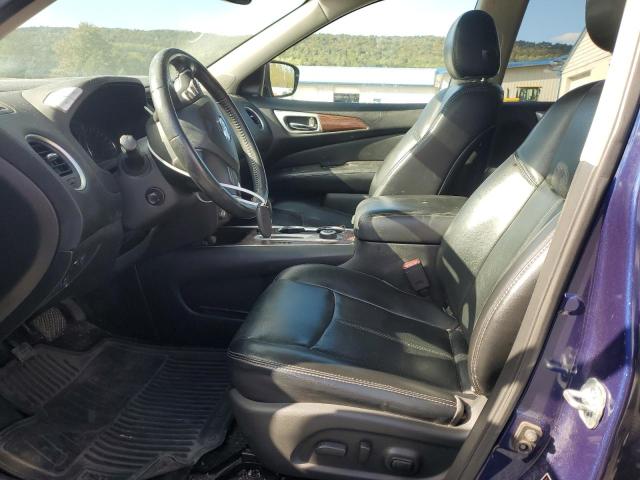 5N1DR2MM5HC611776 - 2017 NISSAN PATHFINDER S BLUE photo 7