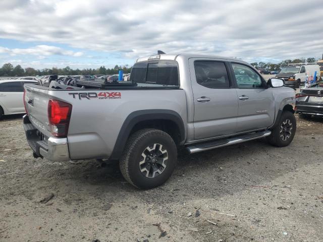 3TMCZ5AN3KM209016 - 2019 TOYOTA TACOMA DOUBLE CAB Серебристый фото 3
